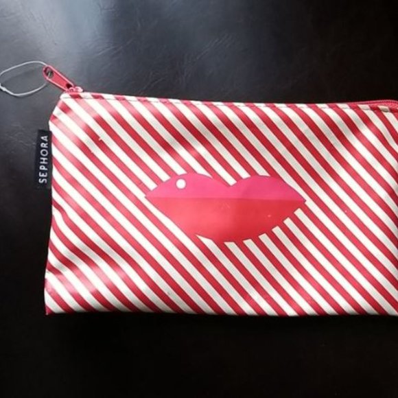Sephora Striped LIPS Make up Bag - Picture 8 of 12
